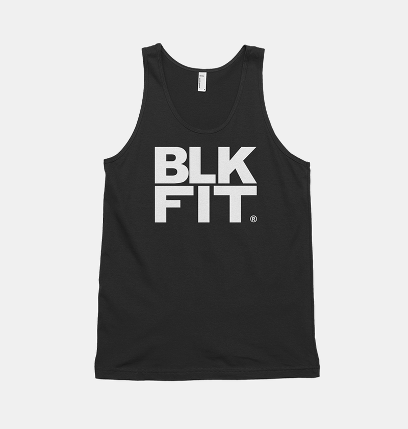 Black & White Fine Jersey Tank Top