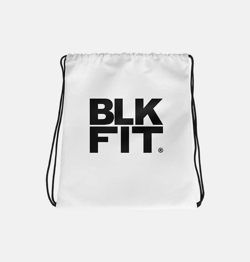 White Workout Tote Bag